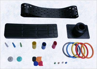 各種ゴムの加工実績　集合